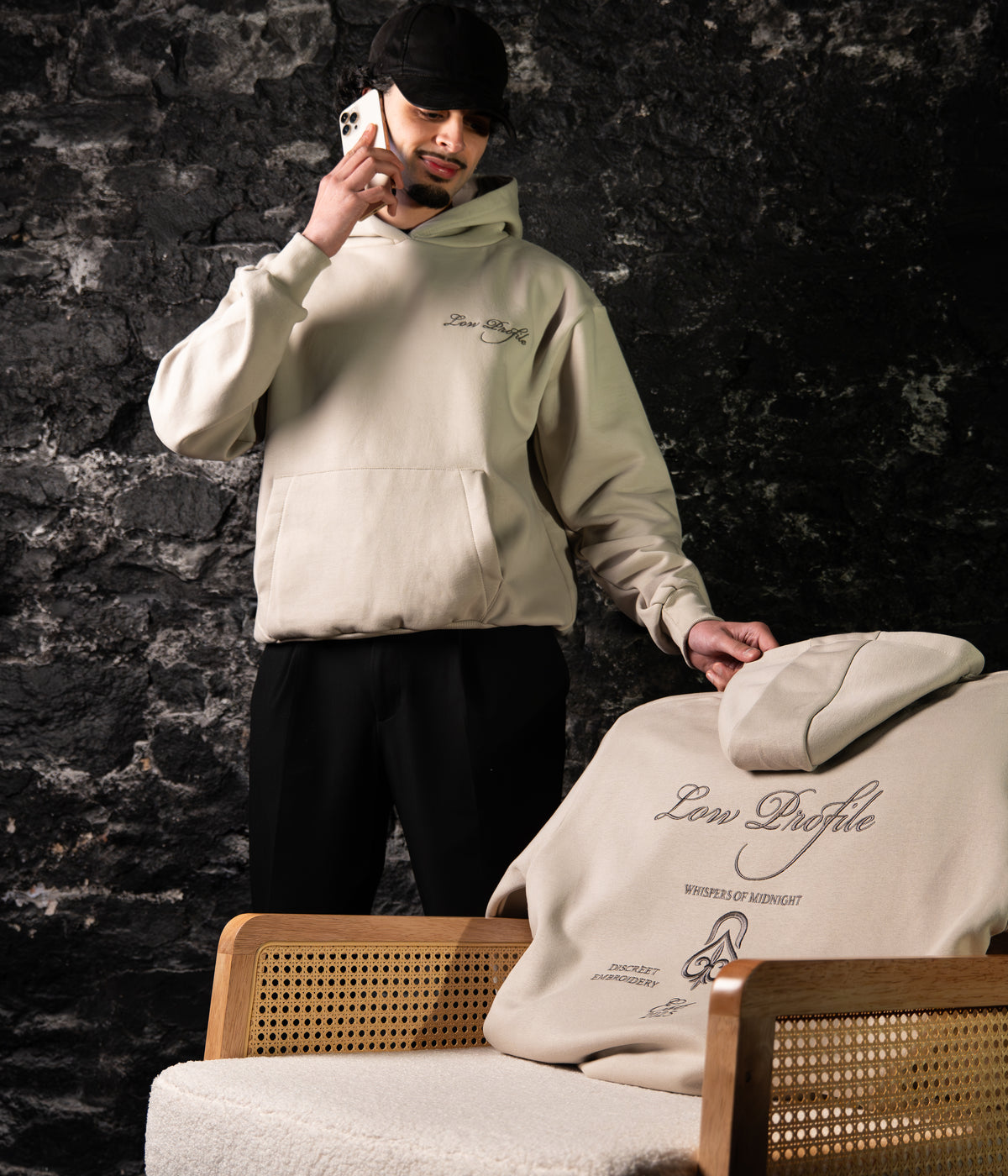 Low Profile Moonstone Hoodie