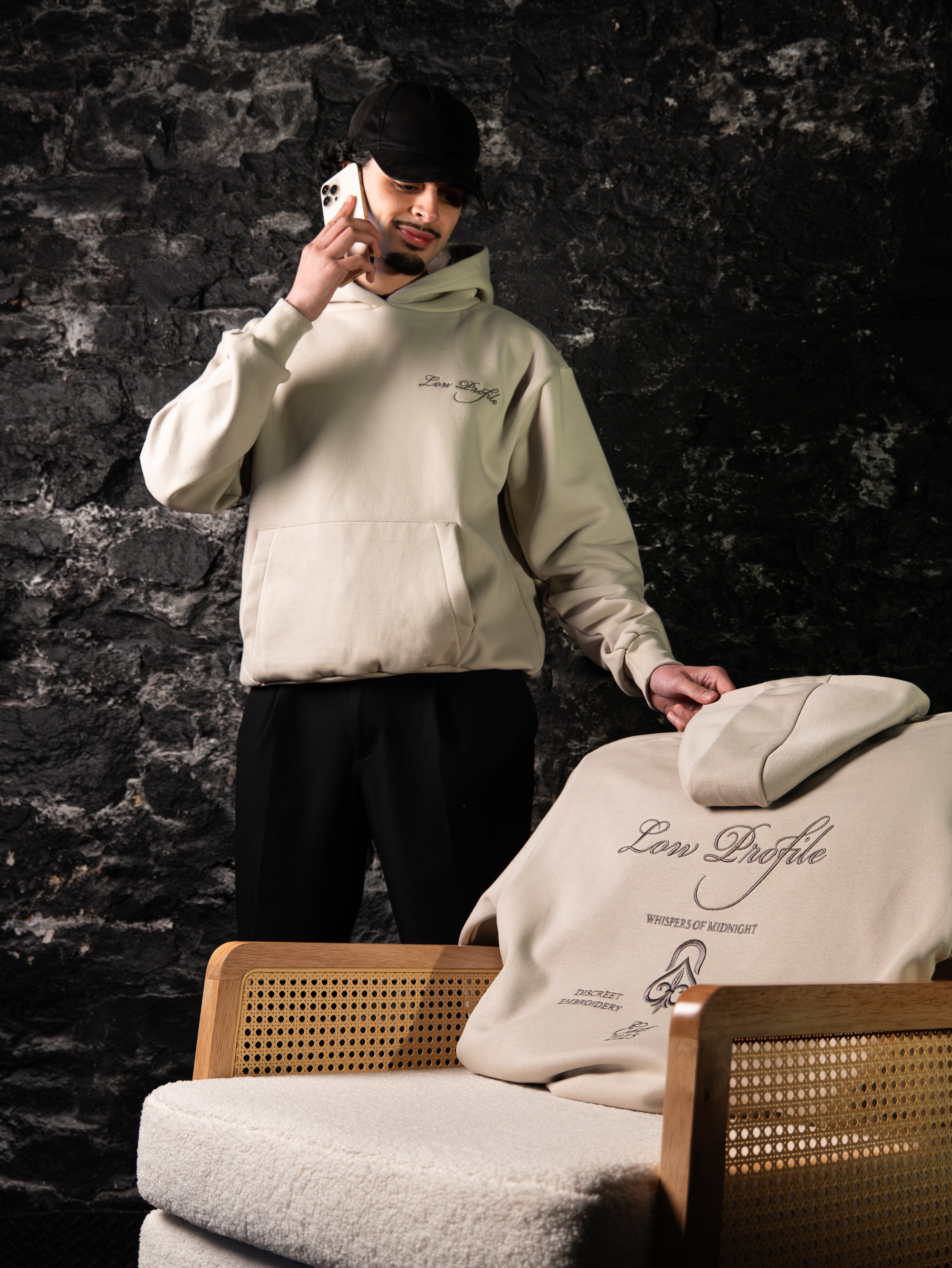 Low Profile Moonstone Hoodie